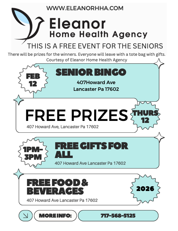 2/12/2026 SENIOR BINGO EVENT! #HOMECAREAGENCY #SENIORCARE